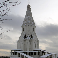 Храм Вознесения Господня зимой