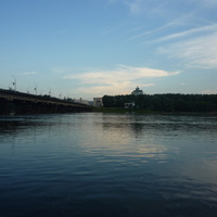 Томь и мост через неё