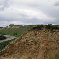 Река Чулым ниже Ачинска