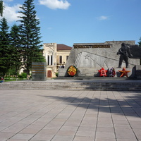 Бийск. Памятник героям Великой Отечественной войны