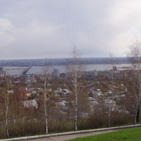 Панорама Саратова, вид с Соколовой горы