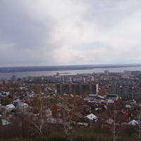Панорама Саратова, вид с Соколовой горы