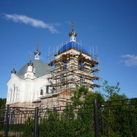 Церковь на правом берегу Угры