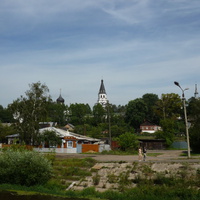 Вид на Свято-Успенский монастырь