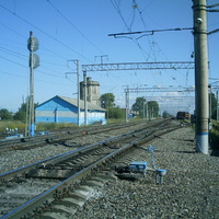ж.д. станция Шалакуша. вид с южной стороны.