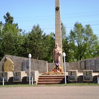 Памятник павшим в ВОВ, с.Песчаноозёрка