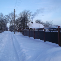 Зима  2013.  пер.  Полевой  Бацевичи