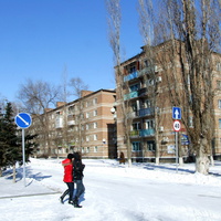 перекресток ул Ленина - 50 лет СССР