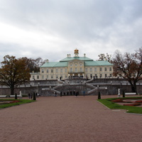 Северный фасад Большого Меншиковского дворца