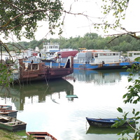 Паромная переправа через Дон