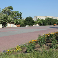 площадь у здания администрации
