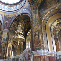 Интерьер Вознесенского собора (до ремонта)