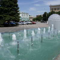 фонтан в парке