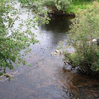 Река Пукса-вид с моста Якшина-Подволочье