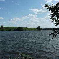 Пруд на реке Виленка
