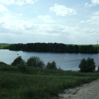 Пруд на реке Виленка