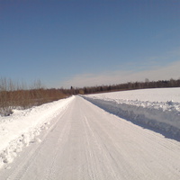 Зимняя дорога в д.Рыково