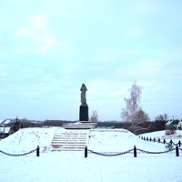 Братская могила 25 советских воинов в селе Нкольское