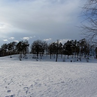 Зима на Суздальских озерах.