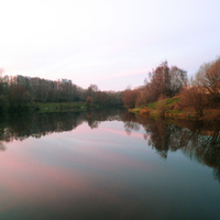 Искуственный водоём на речке Журавинка