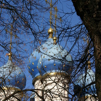 Купола храма Казанской иконы Божией Матери
