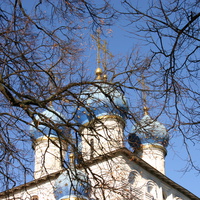 Купола храма Казанской иконы Божией Матери