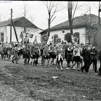 Праздничная демонстрация в Подгорной (годы 60-е)