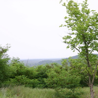 Вид на Михайловку с горы в Межиоиче