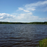 Озеро рядом с деревней Аксёново