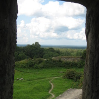 Вид из окон крепости