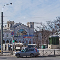 Площадь перед Балтийским вокзалом