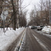 Дворовый проезд на Бирюлевской 13