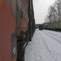 Вагоны на станции