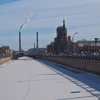 Обводной канал возле Балтийского вокзала