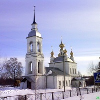 Воскресенская церковь села Карабанова 2012 год