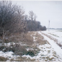Зимняя дорога по хутору Бубновое