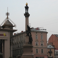 По улицам Львова.