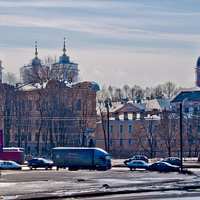 Вид на Александро-Невскую Лавру