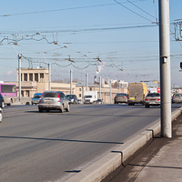 На мосту Александра Невского