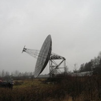 На территории  Пулковской обсерватории. Дождливый ноябрь.