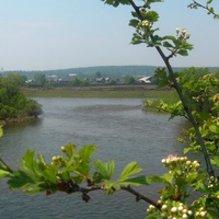 Вид на село с ул.Заречной