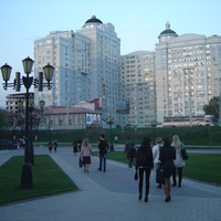 Белгород. Площадь перед БелГУ.