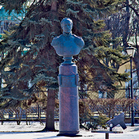 Памятник Палибину П.И., автору проекта Петербургских водопроводов