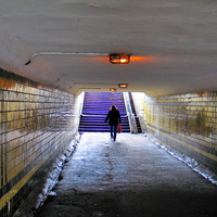 В тоннеле