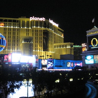 Ночной Лас-Вегас. Ноябрь 2009.