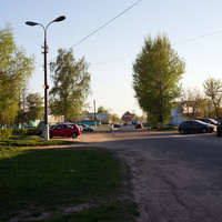 Перекрёсток Речная и Октябрьской Революции улица