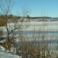 панорама с плотины д. Хвошня