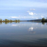 Озеро Уливан в предместье Солдыбаево