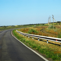 Дорога около Луначарское Е-58