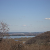 Вид на Волжск из Солдыбаево